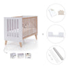 Lettino co-sleeping 60x120 cm (4in1) legno/bianco · Nexor C187R-M7795