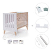 Lettino co-sleeping 60x120 cm (4in1) legno/bianco · Nexor C187R-M7795