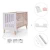 Lettino co-sleeping 60x120 cm (4in1) legno/bianco · Nexor C187R-M7795