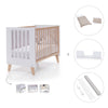 Lettino co-sleeping 60x120 cm (4in1) legno/bianco · Nexor C187R-M7795