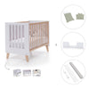 Lettino co-sleeping 60x120 cm (4in1) legno/bianco · Nexor C187R-M7795