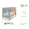 Lettino co-sleeping 60x120 cm (4in1) legno/verde · Nexor C187R-M5795