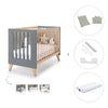 Lettino co-sleeping 60x120 cm (4in1) legno/antracite · Nexor C187R-M5895
