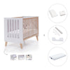 Lettino co-sleeping 60x120 cm (4in1) legno/bianco · Nexor C187R-M7795