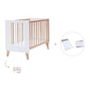 Lettino co-sleeping 60x120 cm (4in1) legno/bianco · Nexor C187R-M7795