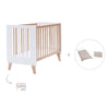 Lettino co-sleeping 60x120 cm (4in1) legno/bianco · Nexor C187R-M7795