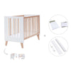 Lettino co-sleeping 60x120 cm (4in1) legno/bianco · Nexor C187R-M7795