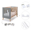 Lettino co-sleeping 60x120 cm (4in1) legno/antracite · Nexor C187R-M5895