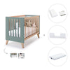 Lettino co-sleeping 60x120 cm (4in1) legno/verde · Nexor C187R-M5795