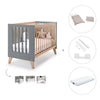 Lettino co-sleeping 60x120 cm (4in1) legno/antracite · Nexor C187R-M5895