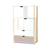 Armadio Montessori (porte e cassetti) in legno · Eden+ NW130