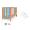 Lettino co-sleeping 60x120 cm (5in1) legno/verde · Occa C166-M9557