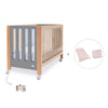 Lettino co-sleeping 60x120 cm (5in1) legno/grigio · Occa C166-M9558