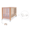 Lettino co-sleeping 60x120 cm (5in1) legno/rosa · Occa C166-M9559