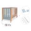 Lettino co-sleeping 60x120 cm (5in1) legno/verde · Occa C166-M9557