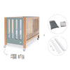 Lettino co-sleeping 60x120 cm (5in1) legno/verde · Occa C166-M9557