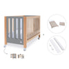 Lettino co-sleeping 60x120 cm (5in1) legno/grigio · Occa C166-M9558