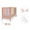 Lettino co-sleeping 60x120 cm (5in1) legno/rosa · Occa C166-M9559