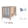 Lettino co-sleeping 60x120 cm (5in1) legno/grigio · Occa C166-M9558