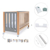 Lettino co-sleeping 60x120 cm (5in1) legno/grigio · Occa C166-M9558