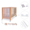 Lettino co-sleeping 60x120 cm (5in1) legno/rosa · Occa C166-M9559