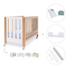 Lettino co-sleeping 60x120 cm (5in1) legno/bianco · Occa C166-M9577
