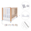 Lettino co-sleeping 60x120 cm (5in1) legno/bianco · Occa C166-M9577