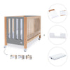 Lettino co-sleeping 60x120 cm (5in1) legno/grigio · Occa C166-M9558