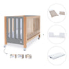 Lettino co-sleeping 60x120 cm (5in1) legno/grigio · Occa C166-M9558