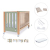 Lettino co-sleeping 60x120 cm (5in1) legno/verde oliva · Occa C166-M9556