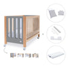 Lettino co-sleeping 60x120 cm (5in1) legno/grigio · Occa C166-M9558