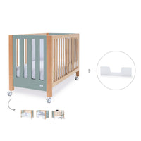 Lettino co-sleeping 60x120 cm (5in1) legno/verde · Occa C166-M9557