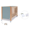 Lettino co-sleeping 60x120 cm (5in1) legno/verde · Ombra C167-M9557