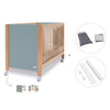 Lettino co-sleeping 60x120 cm (5in1) legno/verde · Ombra C167-M9557