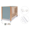 Lettino co-sleeping 60x120 cm (5in1) legno/verde · Ombra C167-M9557