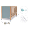 Lettino co-sleeping 60x120 cm (5in1) legno/verde · Ombra C167-M9557