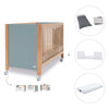 Lettino co-sleeping 60x120 cm (5in1) legno/verde · Ombra C167-M9557