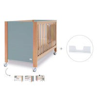 Lettino co-sleeping 60x120 cm (5in1) legno/verde · Ombra C167-M9557