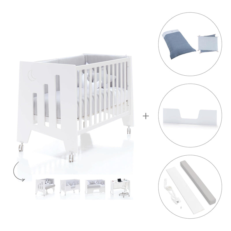 Lettino-scrivania 60x120 cm (2in1) bianco · Omni C181-M7700