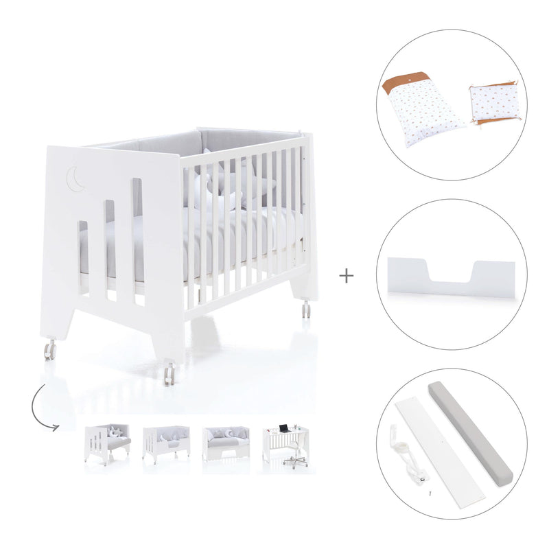 Lettino-scrivania 60x120 cm (2in1) bianco · Omni C181-M7700