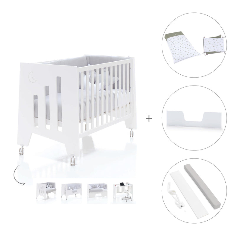 Lettino-scrivania 60x120 cm (2in1) bianco · Omni C181-M7700