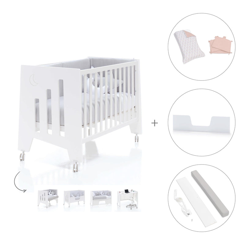 Lettino-scrivania 60x120 cm (2in1) bianco · Omni C181-M7700