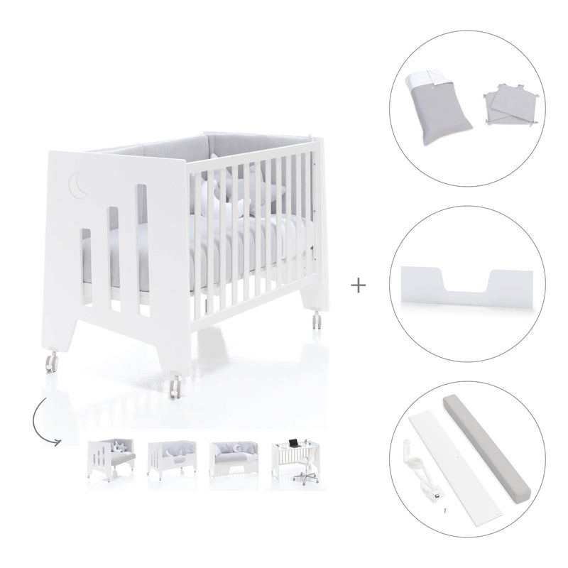 Lettino-scrivania 60x120 cm (2in1) bianco · Omni C181-M7700