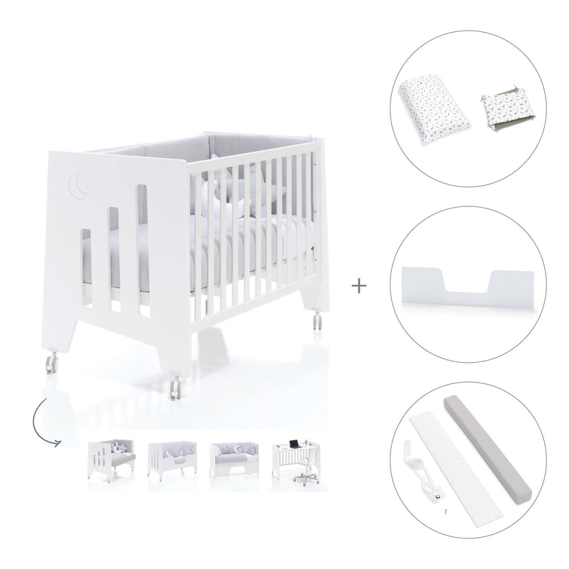 Lettino-scrivania 60x120 cm (2in1) bianco · Omni C181-M7700