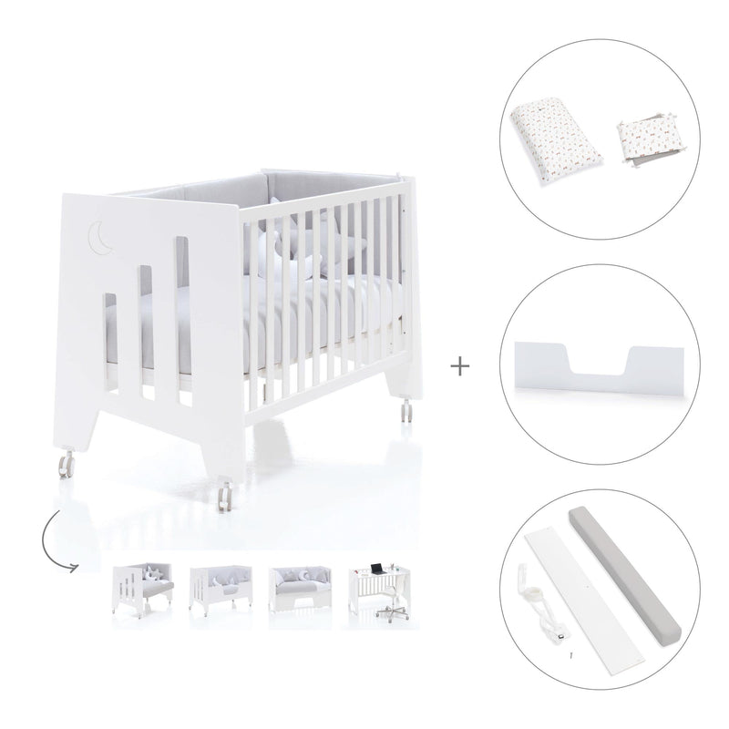 Lettino-scrivania 60x120 cm (2in1) bianco · Omni C181-M7700