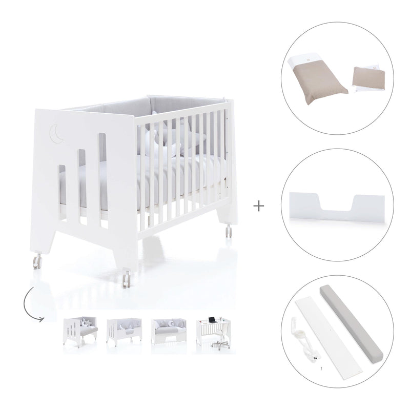 Lettino-scrivania 60x120 cm (2in1) bianco · Omni C181-M7700