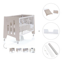 Lettino co-sleeping 60x120 cm (5in1) beige · Omni C181-M7753