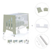 Lettino co-sleeping 60x120 cm (5in1) verde oliva · Omni C181-M7756
