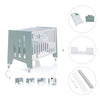 Lettino co-sleeping 60x120 cm (5in1) verde eucalipto · Omni Due Eucalyptus