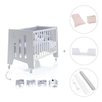 Lettino co-sleeping 60x120 cm (5in1) grigio · Omni C181-M7778